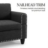 69.5" x 97.5" L-Shaped 2 Pieces Sectional Sofa