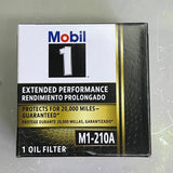 MOBIL 1 (2 PACK) Oil Filter Extended Performance Protects 20,000 Miles M1-210A