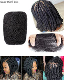 Afro Kinky Curly Bulk Human Hair | Brazilian Remy for Dreadlocks & Braids