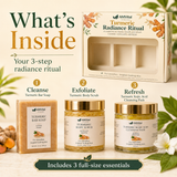 AMVital Turmeric Radiance Ritual 3-Piece Skincare Gift Set