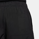 Nike Mens Club Woven Shorts - Black/White