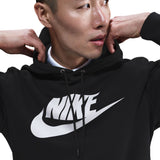 Nike Mens Fleece Pullover Hoodie - Black