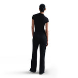 Nike Womens Mid Rise Knit Trousers - Black