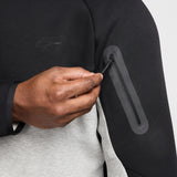 Nike Mens Tech Fleece Windrunner Jacket - Black/Dark Grey