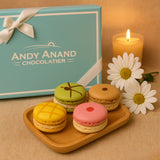 Andy Anand French Macarons, 48-Piece Gift Box – Made Fresh Daily, Decadent Assorted Flavors, Gluten-Free – Birthday & Holiday Gift Box