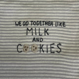 CARTERS (SET OF 3) 100% Cotton Milk & Cookies Set  Baby's Sz Newborn 1T122410