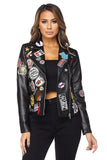 Patches Motorcycle Jacket