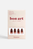 Berry Cocoa Drip | Soft & Durable Press-On Nails