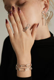 Berry Cocoa Drip | Soft & Durable Press-On Nails