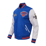 Pro Standard NYK 2026 Champs Varsity Jacket - Blue