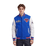 Pro Standard NYK 2026 Champs Varsity Jacket - Blue