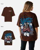 G West Womens Oversized Imagine Of Imagination Tee