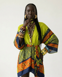 Wanderlust Printed Tassel Kimono