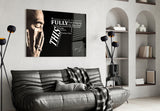 West Coast Rap Icon Glass Wall Art