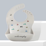 Baby Bibs, Baby Feeding Washable Waterproof Baby Bibs with Snaps.