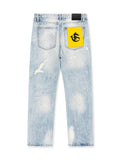 GFTD LA Damien Straight Leg Jean - Light Wash