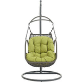 Arbor Outdoor Patio Wood Swing Chair by Modway