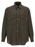 Fendi Men Wool Shirt