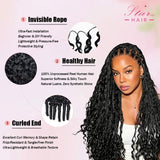 StariaHair Burmese Curly Feather Crochet Human Hair Extensions 100% Virgin Hair Crochet Braid For Miracle Knots Natural Black