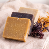 Gold Sea Moss Soap (Handmade, Vegan) With Wildcrafted Jamaican Gold Sea Moss