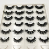 Fluffy Lashes 3d Mink Lashes 100% Cruelty Free Lashes Handmade Reusable Short Natural Eyelashes Maquillaje Eyelashes Mink