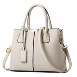 Yogodlns Women PU Tote Bag - Zipper Closure, Versatile Shoulder Handbag for Everyday Use