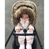 Winter Clothes For Infant Baby Hooded Warm Thick Snowsuit Jumpsuit Romper for Boys and Girls  Style