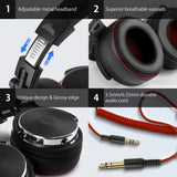 OneOdio Wired Over-Ear Headphones – Professional Studio DJ Hi-Res Headset