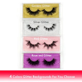 LEHUAMAO 5D Mink Hair False Eyelashes Wispy Cross Natural Mink Lashes Fluffy Eyelash Extension Tools Makeup Handmade Eye lashes