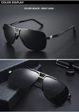 Top Quality Square Retro Photochromic Aluminum Sunglasses Men Polarized Driving Women Sun Glasses For Men Brown Oculos de sol