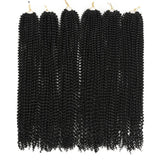 30" Passion Twist Crochet Hair - Ombre - Pre-Looped - 16 Strands/Pack - Synthetic