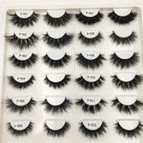 Fluffy Lashes 3d Mink Lashes 100% Cruelty Free Lashes Handmade Reusable Short Natural Eyelashes Maquillaje Eyelashes Mink