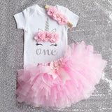 Modern Unicorn Baby Kids 1st year Girls Dress For Birthday Party Outfits Infant Princess Girls Clothes 12 Months Kids