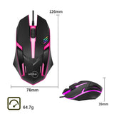 Ergonomic 2.4G Wired RGB Backlit USB Gaming Mouse Optical Sensor 3D Style Compatible Laptops Computer Accessories