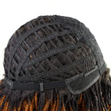10" Braided Bob Wig | Afro Dreadlock Wig | Curly Ends | Synthetic Crochet Wig | Cosplay