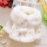 Baby Toddler Clothes Cute Fleece Fur Winter Warm Coat / Jacket for Kids Outerwear