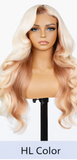 Dark Brown 24' Transparent Glueless Full HD Lace Wigs Straight Frontal Peruvian Hair Wigs