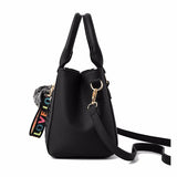 Yogodlns Embroidery Messenger Bag for Women Leather Satchel - Embroidered Design