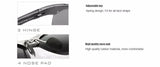 VEITHDIA Brand Designer Men's Sunglasses Aluminum Magnesium Polarized UV400 Sun Glasses Cycling Sports Male Outdoor Eyewear 6592