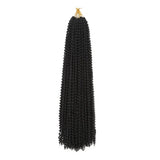30" Passion Twist Crochet Hair - Ombre - Pre-Looped - 16 Strands/Pack - Synthetic