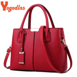 Yogodlns Women PU Tote Bag - Zipper Closure, Versatile Shoulder Handbag for Everyday Use