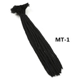 22" Dreadlocks Crochet Hair Braids | Ombre Synthetic Extensions | Reggae & Hip Hop Style