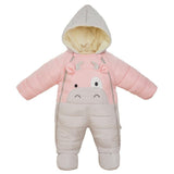 Baby Winter Wear Clothes Snowsuit Cute Calf Infant Snow Jacket Thicken Jumpsuit Children Coat For Babies In Modern Interesting Design