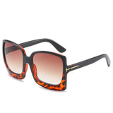 Fashion Oversized Women Square Big Frame Graduent Woman and Lady Sunglasses Brand Designer with  UV400 Protection gafas de sol mujer