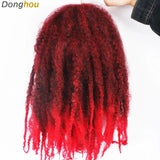18 Inch Marley Hair for Braids | Afro Kinky Ombre | 30 Strands per Pack