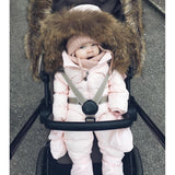 Winter Clothes For Infant Baby Hooded Warm Thick Snowsuit Jumpsuit Romper for Boys and Girls  Style