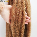 18 Inch Marley Hair for Braids | Afro Kinky Ombre | 30 Strands per Pack