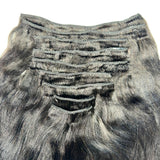 Yaki Straight Clip-In 100% Human Hair  Extensions