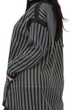 Rhinestone Mock Neck  Detail Hi Lo Top / Dress