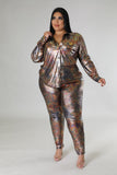 Amilia Love Pant Set - Plus Size